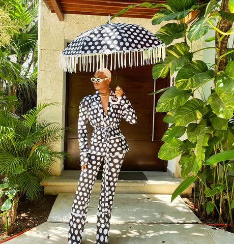 Polka-Dot Resort Set.
